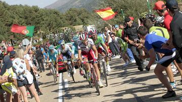 San Lorenzo del Escorial - Cercedilla. Vuelta a Espa&ntilde;a 2015. Sierra de Guadarrama.