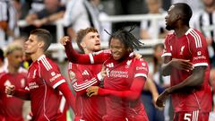 Resumen y goles del Newcastle vs Liverpool, jornada 2 de la Premier League 25-26