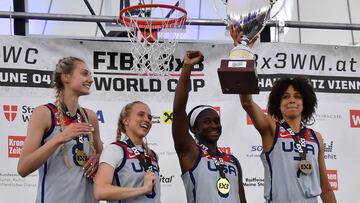 Hailey Van Lith, Cameron Brink, Cierra Burdick y Rhyne Howard buscarán la presea de oro en la especialidad de baloncesto 3x3 en París 2024.