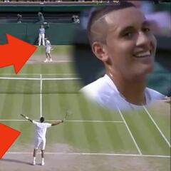 La 'sobrada' de Kyrgios a Nadal en 2014 que es el 7º vídeo más visto de la historia de Wimbledon