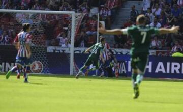 Ruben Castro anotó en 1-2 que supuso la victoria del Betis 