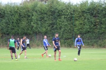 Millonarios prepara el partido de cuartos de final de la Liga Águila frente a Nacional 