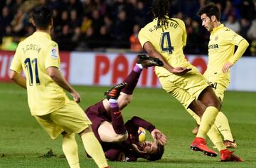 Villarreal-Barcelona en imágenes