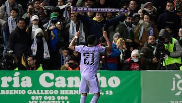 Rodrygo’s goal sends Real Madrid into the last 16 of the Copa del Rey after being severely tested by Cacereño.