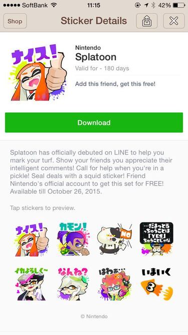 La red social Line se llena de stickers y temas Nintendo en Japón