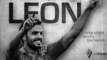 Pedro León firma con el Eibar y se despide con una carta