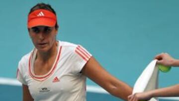 Medina cae en primera ronda contra la francesa Parmentier