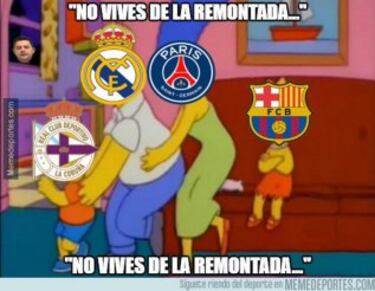 Los memes se ceban con la derrota del Barcelona