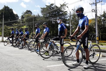 El equipo de José Julián Velásquez retomó los entrenamientos luego de que el Ministerio del Deporte aprobara los protocolos presentados por la Federación Colombiana de Ciclismo. El EMP, Colombia Tierra de Atletas y SuperGiros, son los otros equipos colombianos autorizados, así como los ciclistas de equipos World Tour y Procontinentales.