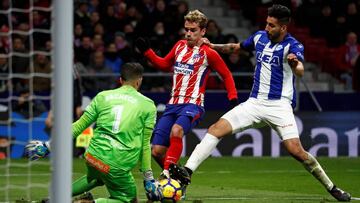 Atlético venció por la mínima al Alavés de Maripán