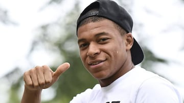 Kylian Mbappé, en una imagen de archivo durante el Mundial de Rusia 2018.