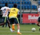 Bale, Carvajal, Isco y Kroos ya trabajan con el grupo en casa