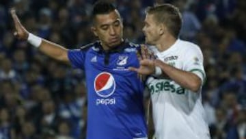 Uribe marcó 29 goles con Millonarios.