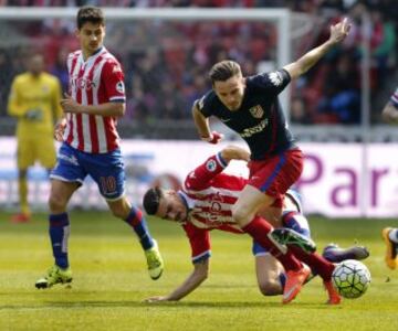 Sergio Álvarez con Saúl Ñíguez.