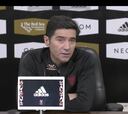 Marcelino: "El Real Madrid es el mejor equipo hasta hoy, pero a un partido todo puede pasar"