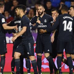 Valladolid 1 - Real Madrid 4: resumen, resultado y goles