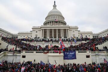 Los seguidores de Trump intentan tomar el Capitolio