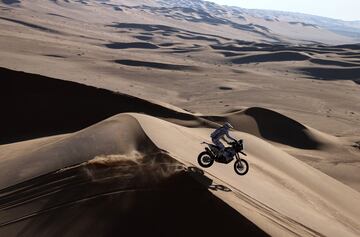 La octava etapa del Dakar en imágenes