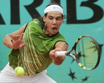 Ganó a Mariano Puerta por 6-7. 6-3, 6-1, 7-5.