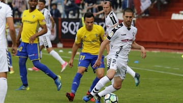 Albacete 1-1 Cádiz: resumen, resultado y goles del partido