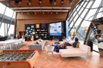 La casa, dise?ada exclusivamente para el concurso durante la Eurocopa 2016, tiene unas vistas impresionantes de Par¨ªs.