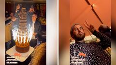 Así fue el cumpleaños de Mbappé: torta kilométrica e imagen feliz de Sergio Ramos