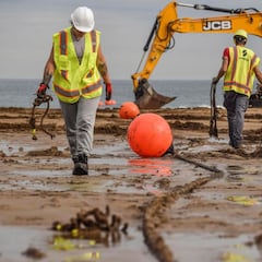 Google amarra su primer cable submarino en España