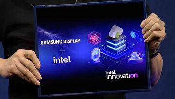 Pantalla OLED deslizable de Samsung