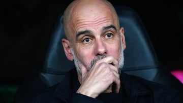 Guardiola, técnico del City.