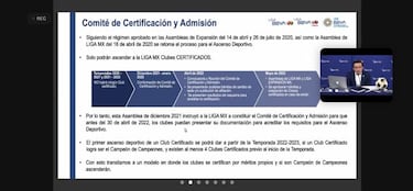 El ascenso podría volver a la Liga MX en 2022