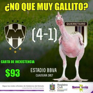 Los mejores trolleos del Registro Civil de Nuevo Léon a Rayados y Tigres