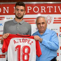 Andoni: "Quiero ser un lateral de mucho recorrido"