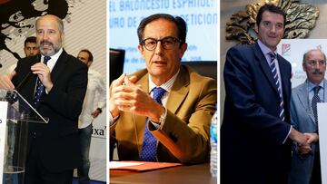 Javier Imbroda, Juan Francisco Garc&iacute;a y Miguel Juane, candidatos a presidir la ACB.