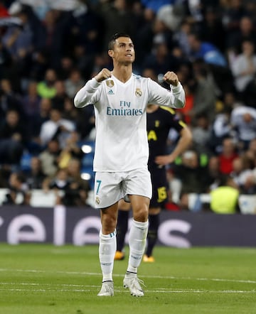 Gol de penalti el 17 de octubre de 2017 durante un encuentro de Champions League frente al Tottenham.
