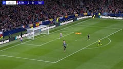 Historia tétrica de la Champions: vean por qué el portero del Tottenham fue cambiado en el 17′