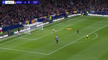 Historia tétrica de la Champions: vean por qué el portero del Tottenham fue cambiado en el 17′