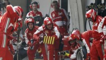 ESTRATEGIA. En Ferrari acertaron en Montmel&oacute; con los Pirelli y est&aacute;n orgullosos de ello.