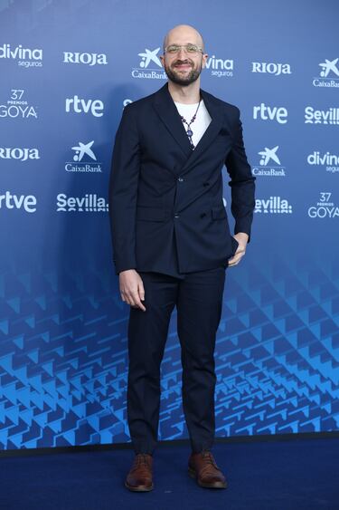 El director de fotografía y nominado por el Mejor Cortometraje Documental, 'Trazos del Alma', Rafa G. Arroyo.