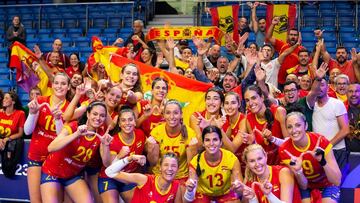 Selección española de voleibol.