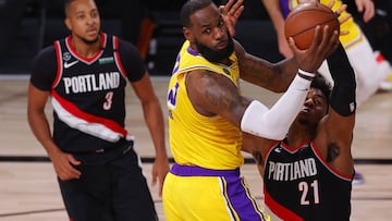 Lakers - Blazers: horario, TV y cómo ver los Playoffs NBA 2020