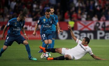 Lucas Vázquez y Luis Muriel.