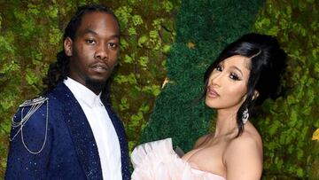 Offset y Cardi B asisten al quinto Diamond Ball anual de Rihanna en beneficio de la Fundaci&oacute;n Clara Lionel en Cipriani Wall Street el 12 de septiembre de 2019 en la ciudad de Nueva York.