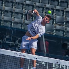 Stupaczuk sobrevive gracias a Di Nenno al calor infernal de Roma