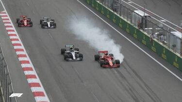 Los cinco errores de Vettel que alejan a Ferrari del Mundial
