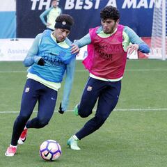 Luis Enrique va a poder contar con el equipo de lujo al derbi