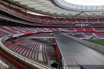 Se podrá disfrutar junto a toda tu familia de los más de 4.760 m² de hielo que rodearán el perímetro del césped del estadio.