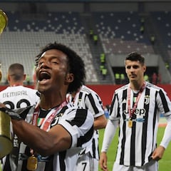 Cuadrado, entre los jugadores con más títulos en Juventus