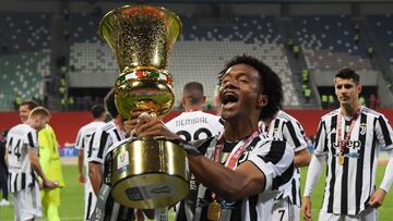 Cuadrado, entre los jugadores con más títulos en Juventus