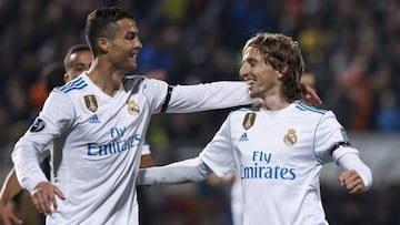 Luka Modric, Cristiano y Salah optan al trono de la UEFA
