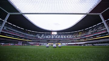  General View Stadium during the game America vs Pumas UNAM, corresponding to Round 10 of the Torneo Apertura 2023 of the Liga BBVA MX, at Azteca Stadium, on September 30, 2023.

<br><br>

Vista General del Estadio durante el partido America vs Pumas UNAM, correspondiente a la Jornada 10 del Torneo Apertura 2023 de la Liga BBVA MX, en el Estadio Azteca, el 30 de Septiembre de 2023.